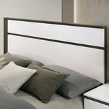 BIRSFELDEN Cal.King, E.King, & Queen Bed, White