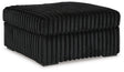 Midnight-Madness Double Chaise Sectional - Onyx