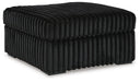 Midnight-Madness Double Chaise Sectional - Onyx