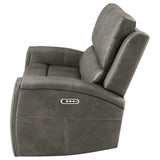 Brickston Triple Power Reclining Loveseat