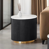 Virden Round End Table