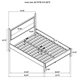 Mason Panel Platform Bed