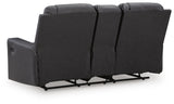 Mackmenville Reclining Loveseat with Console