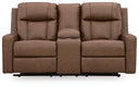 Mackmenville Reclining Loveseat with Console