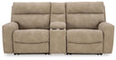 Next-Gen DuraPella Power Reclining Sectional Loveseat with Console