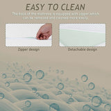 Forsythia 10" Green Tea Gel Memory Foam