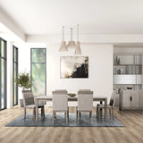 Gristalt 9 Pc Dining Table Set