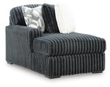 Midnight-Madness Sectional with Chaise