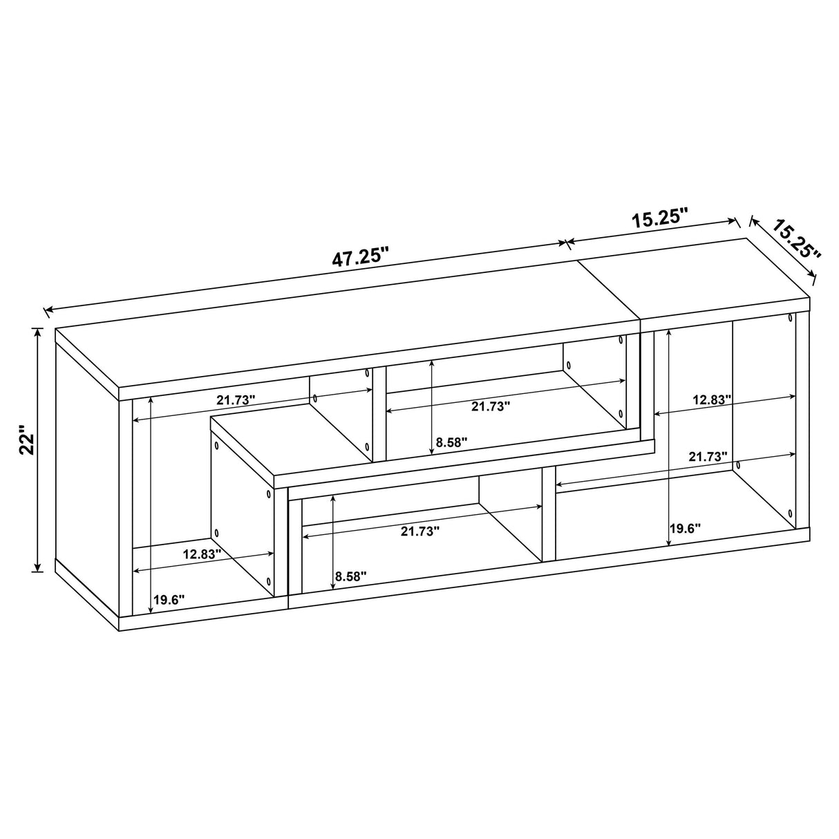 Velma Bookshelf Console