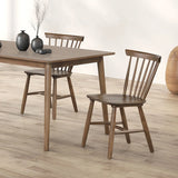 Beale Dining Table Walnut & Black