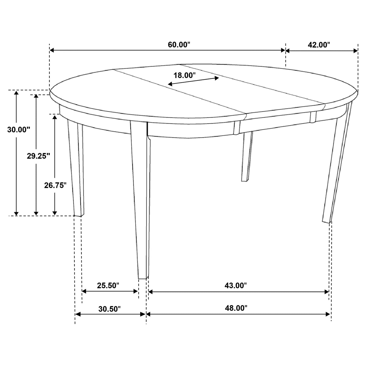 Gabriel Extension Dining Table
