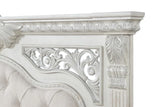 Promenade Bed Dark Brown & White