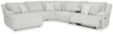 Top Tier Reclining Sectional with Chaise