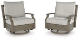 Rainier Ranch Outdoor Swivel Glider Chair with Cushion image