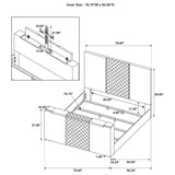 Tara Panel TV Bed