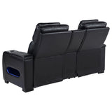 Zuma Dual Power Reclining Loveseat