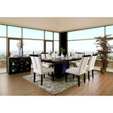 Evangeline Black/Beige Dining Table