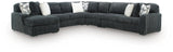 Midnight-Madness Sectional with Chaise
