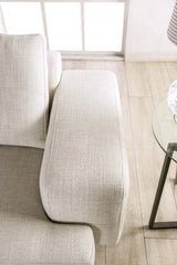 Baerum Sectional, Left & Right Chaise Beige & Gray