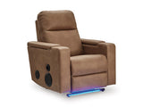 Lorrenton Power Glider Recliner with Audio System