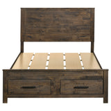 Woodmont Panel Platform Storage Bed