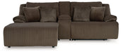 Top Tier Reclining Sectional Sofa with Chaise - M&M Furniture (CA)