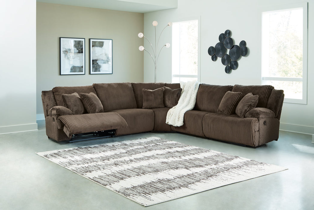 Top Tier Reclining Sectional - M&M Furniture (CA)