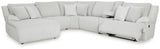 Top Tier Reclining Sectional with Chaise