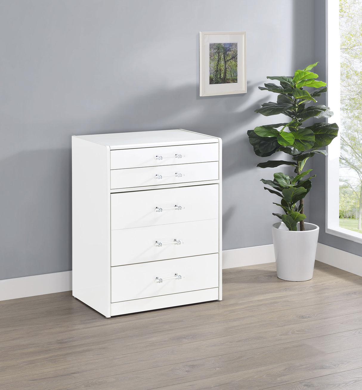 Danbury Makeup Vanity Table with LED Mirror and Stool