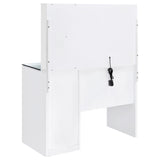Flora Makeup Vanity Table with LED Mirror and Stool