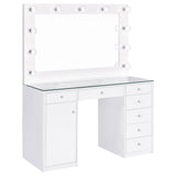 Acena Makeup Vanity Table with LED Mirror
