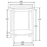 Adhvik End Table