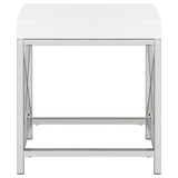 Eliza Makeup Vanity Table with LED Mirror and Stool