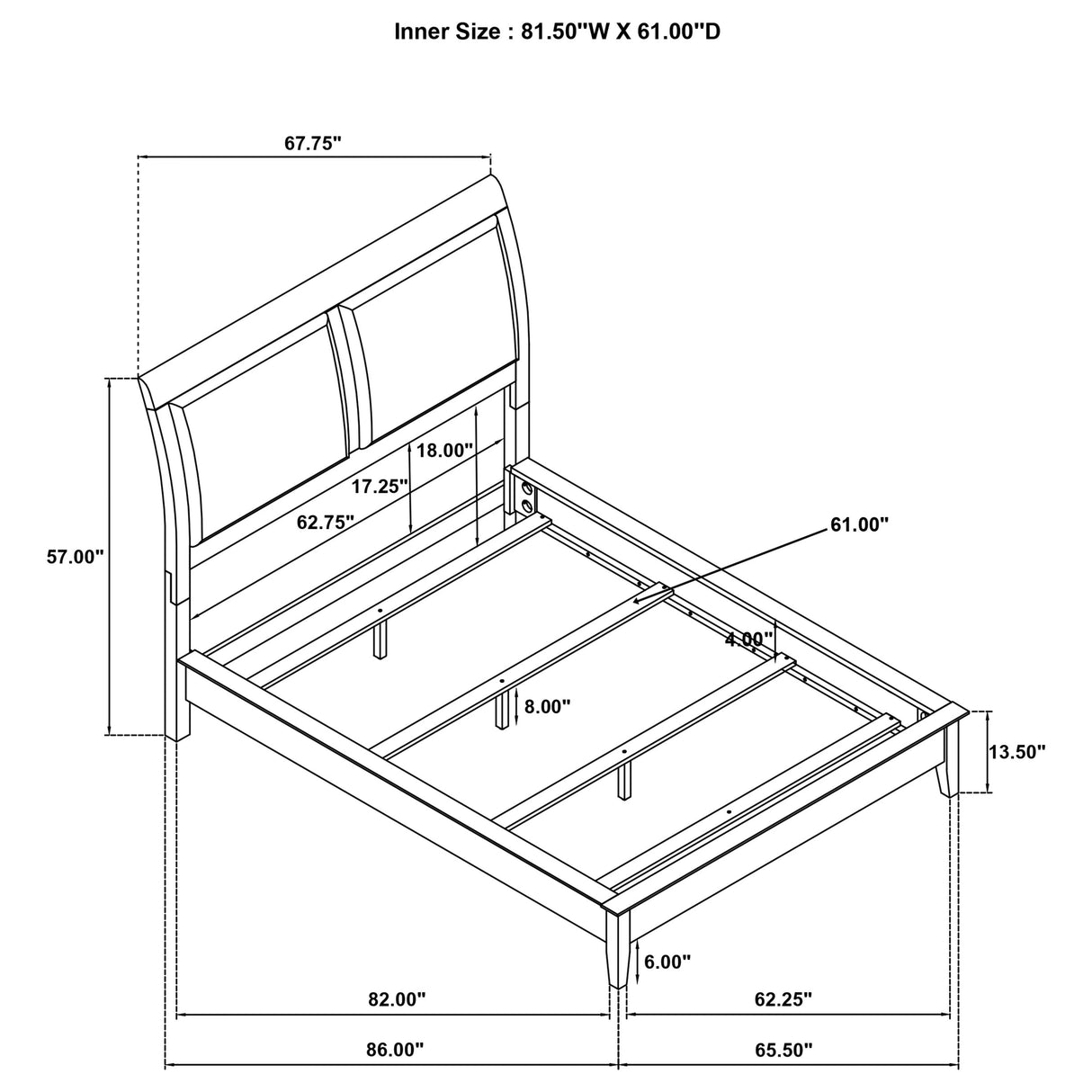 Bexhill Panel Bed