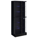 Cabra Curio Cabinet with LED Lighting