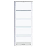 Aero Curio Cabinet with LED Lighting
