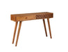 Lotus 2-drawer Console Table Natural Brown image
