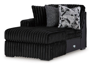 Midnight-Madness Sectional Sofa with Chaise - M&M Furniture (CA)