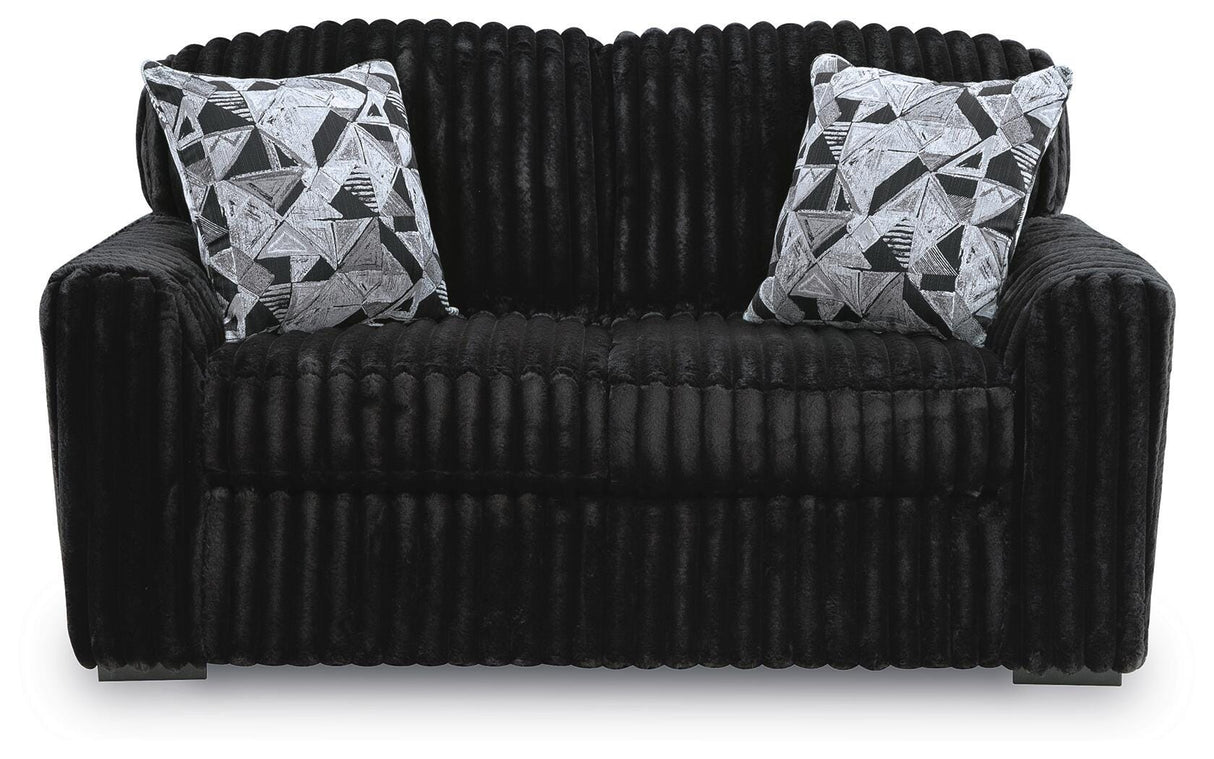 Midnight-Madness Loveseat