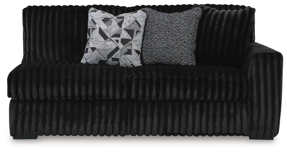 Midnight-Madness Sectional Sofa with Chaise