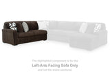 Midnight-Madness Sectional with Chaise