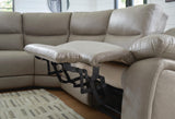 Narwhal Place Reclining Sectional with Storage Console