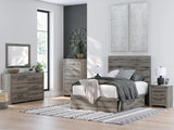 Graystorm Bed with Storage