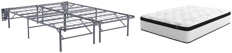 Chime 12 Inch Hybrid 2-Piece Mattress Package image