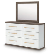 Kendanport Dresser and Mirror