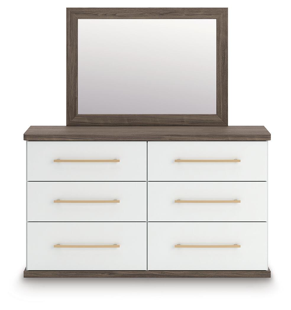 Kendanport Dresser and Mirror