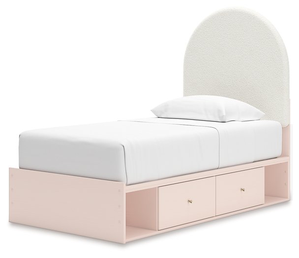 Wistenpine Upholstered Bed with Storage - M&M Furniture (CA)