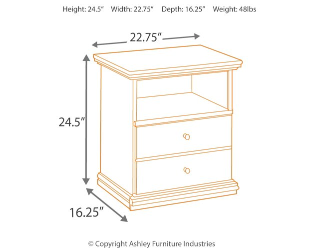 Maribel Nightstand - M&M Furniture (CA)