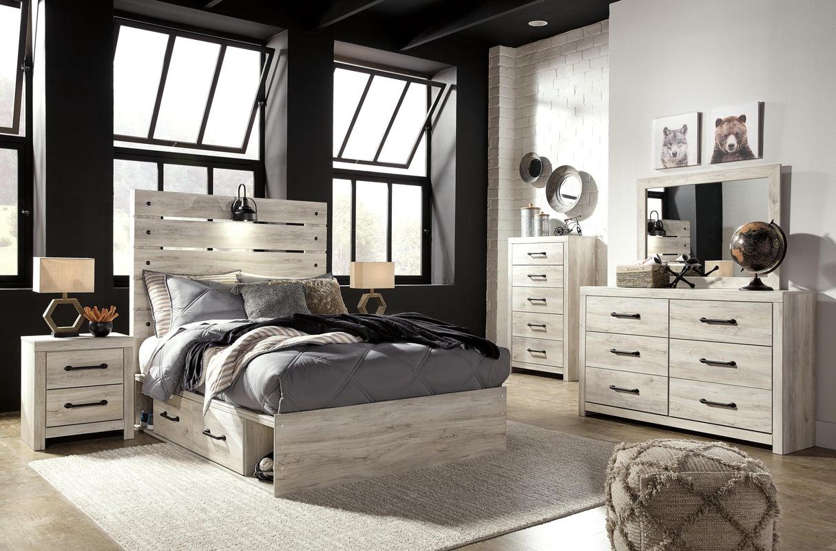 Cambeck Bed with 4 Storage Drawers