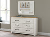 Linnocreek Dresser and Mirror - M&M Furniture (CA)